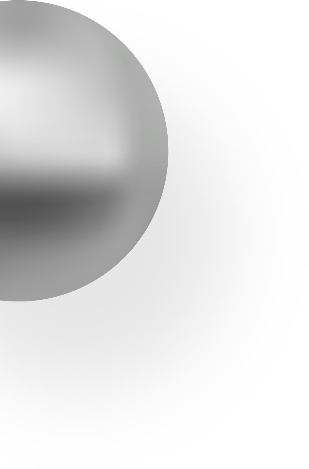 Rond 1 Design futuriste en forme rond